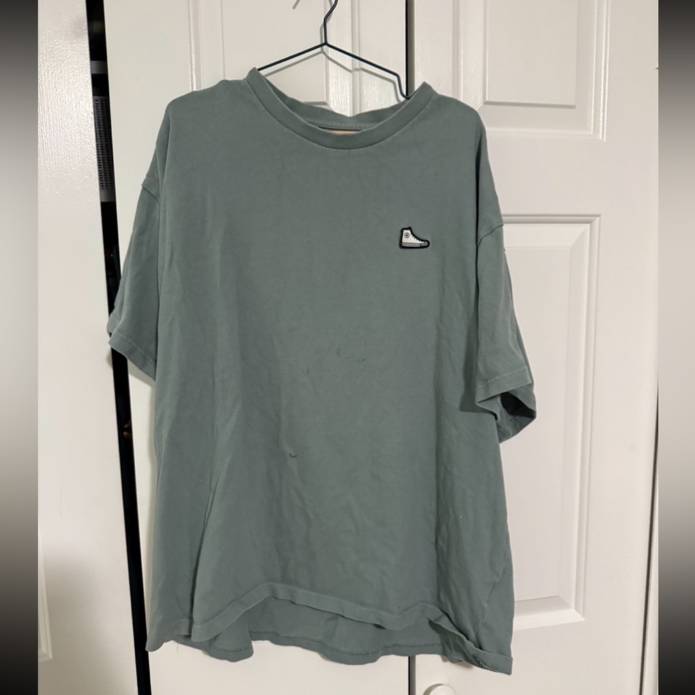 Converse Men's Teal Short Sleeve Tee